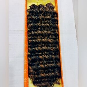 Brown Curly Hair Extensions with Spiral Curls